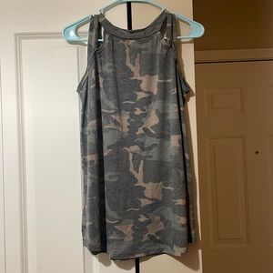 Camo tank top